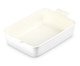 Travessa Retangular Heritage Cotton - 36cm, Branco | WestwingNow