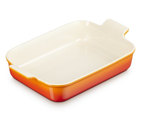 Travessa Retangular Heritage Laranja - 32cm | Westwing