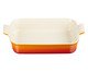 Travessa Retangular Heritage Laranja - 32cm, Laranja | WestwingNow