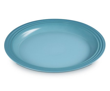 Prato Raso Vancouver Azul Caribe - 27cm | Westwing