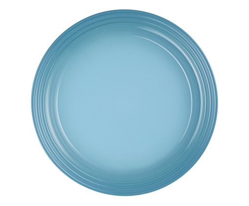 Prato Raso Vancouver Azul Caribe - 27cm, Azul | WestwingNow