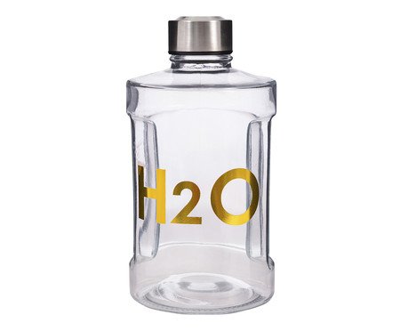 Garrafa de Água H2O Clear Gold | Westwing