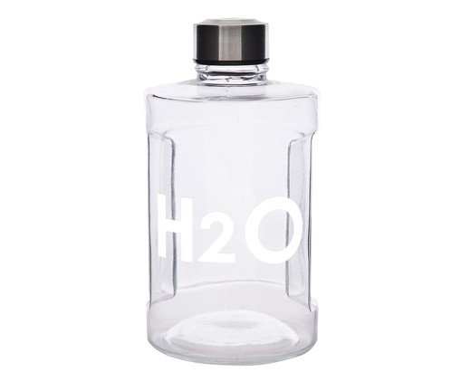 Garrafa de Água H2O Clear Branco, Branco | WestwingNow