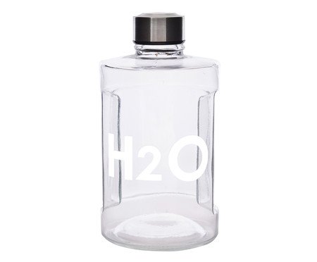 Garrafa de Água H2O Clear Branco | Westwing