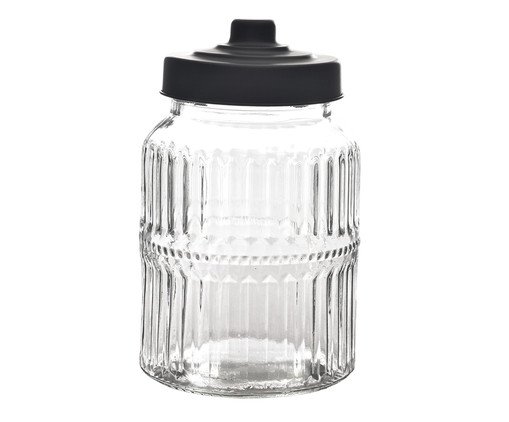 Porta Mantimentos Hill - 1000ml, Transparente | WestwingNow