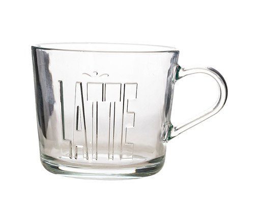 Caneca Latte - 450ml, Transparente | WestwingNow