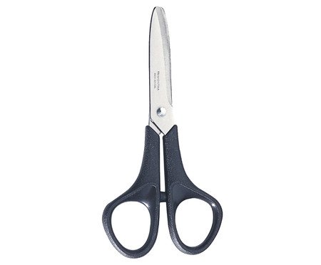Tesoura Escolar em Inox 5 Monster Preta | Westwing