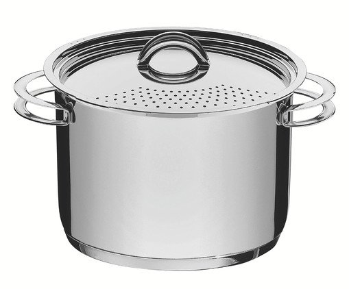 Espagueteira em Inox com Fundo Triplo Solar, Prata ou Metálico | WestwingNow