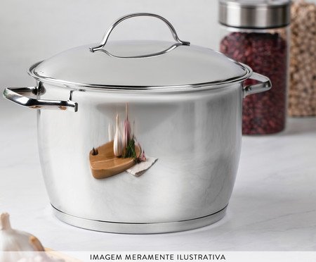 Caldeirão com Fundo Triplo em Inox Allegra | Westwing