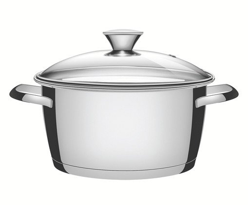 Caçarola Funda com Tampa Allegra, Prata ou Metálico | WestwingNow