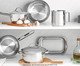 Panela em Inox com Fundo Triplo Allegra, Prata ou Metálico | WestwingNow