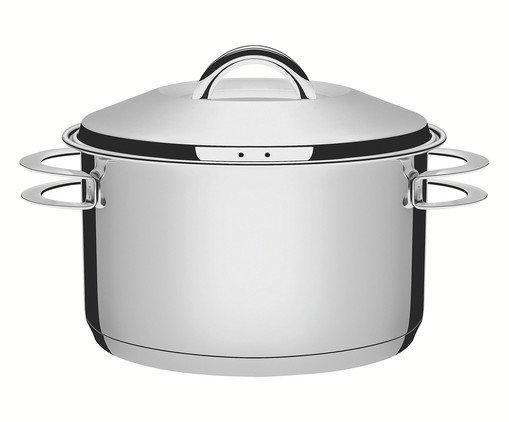 Caçarola Funda com Tampa em Inox Solar, Prata ou Metálico | WestwingNow