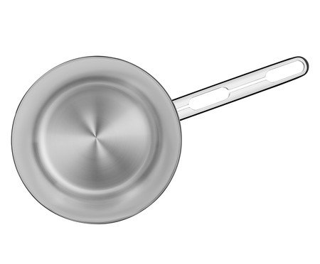 Frigideira em Inox com Fundo Triplo Allegra | Westwing
