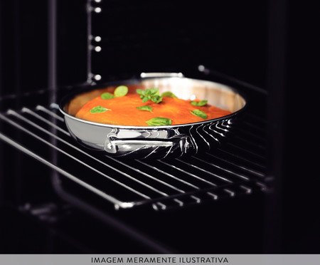 Frigideira Pergaminho em Inox Grano | Westwing