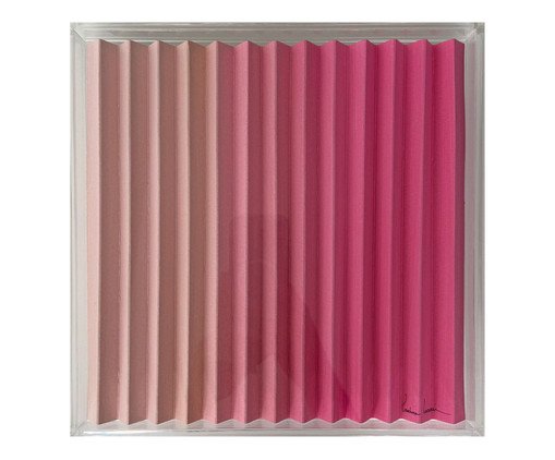 Quadro Degradê Chiclete, pink | WestwingNow