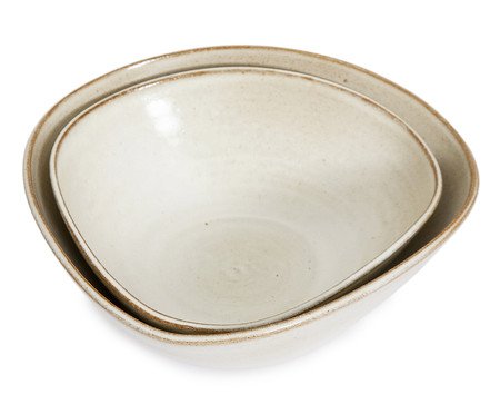 Jogo de Set Bowl Maior Off-White | Westwing