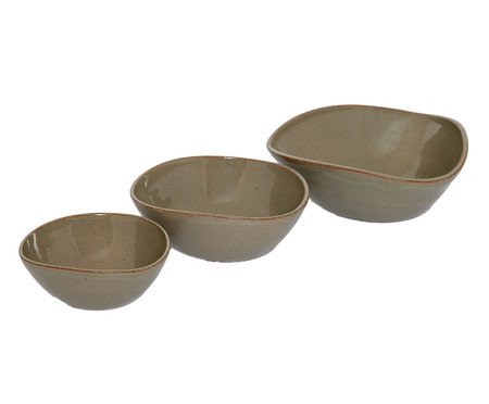 Jogo de Set Bowl Menor Verde Oliva | Westwing