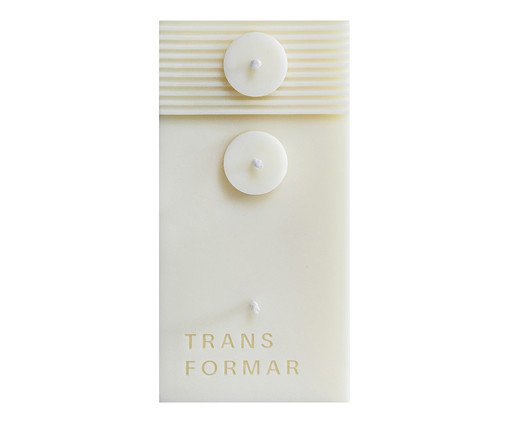 Vela Transformar Branca, Branco | WestwingNow