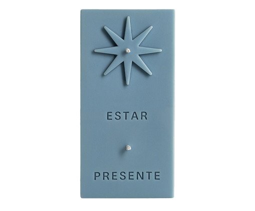 Vela Estar Presente Azul, Azul | WestwingNow