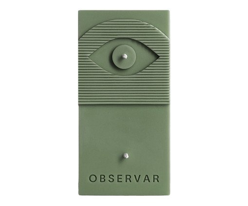 Vela Observar Verde Oliva, Verde | WestwingNow