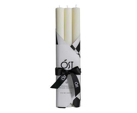 Trio de Velas Brancas | Westwing