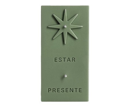 Vela Estar Presente Verde Oliva | Westwing