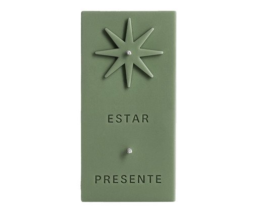 Vela Estar Presente Verde Oliva, Verde | WestwingNow