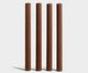 Quarteto de Velas Terracota, Terracota | WestwingNow