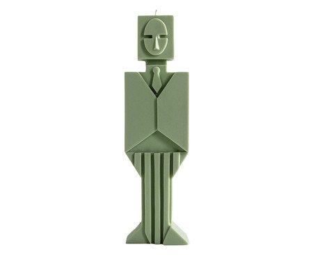 Vela Boneco Paul Collection Verde Oliva | Westwing