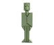 Vela Boneco Paul Collection Verde Oliva, Verde | WestwingNow
