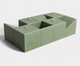 Vela Blocos Múltiplos Verde Oliva, Verde | WestwingNow