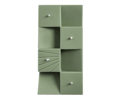 Vela Blocos Múltiplos Verde Oliva, Verde | WestwingNow