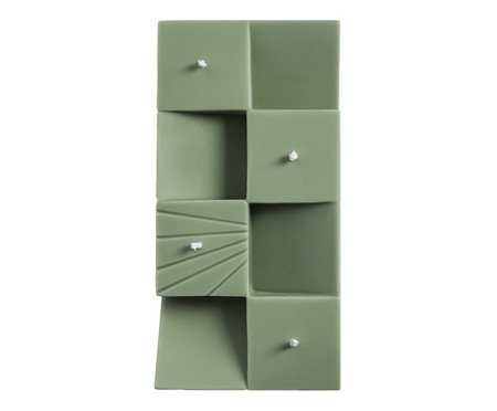 Vela Blocos Múltiplos Verde Oliva | Westwing