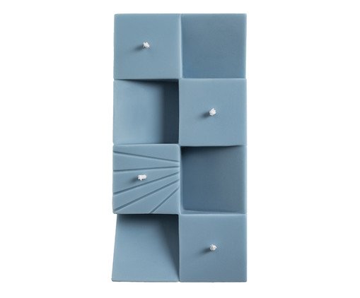 Vela Blocos Múltiplos Azul, Azul | WestwingNow