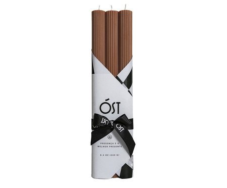 Trio de Velas Terracotas | Westwing