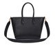 Bolsa Tote Bag Preta Estruturada Transversal, Preto | WestwingNow