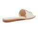 Rasteira Couro Off-White Monograma, Off White | WestwingNow