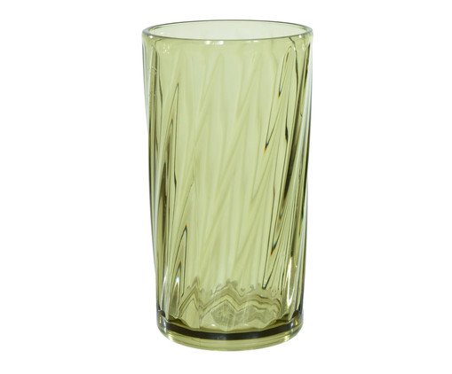 Copo Longdrink Wave Verde Escuro, Verde | WestwingNow