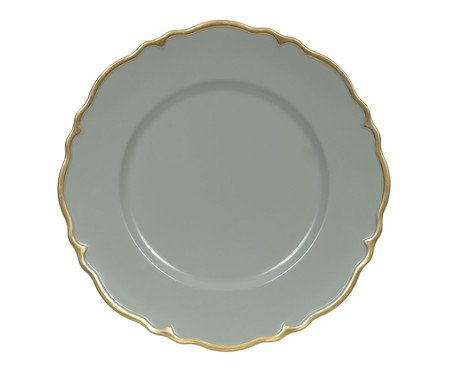 Sousplat Boa Dourada Cinza | Westwing