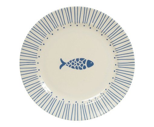 Prato Raso Melamina Pacific Azul, Azul | WestwingNow