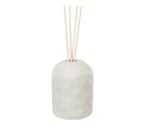 Difusor com Varetas Cimento Orgânico Off White, Off White | WestwingNow