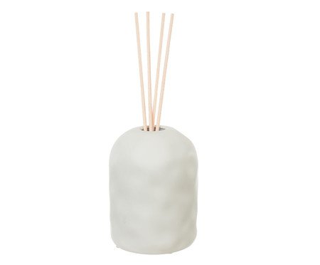 Difusor com Varetas Cimento Orgânico Off White | Westwing