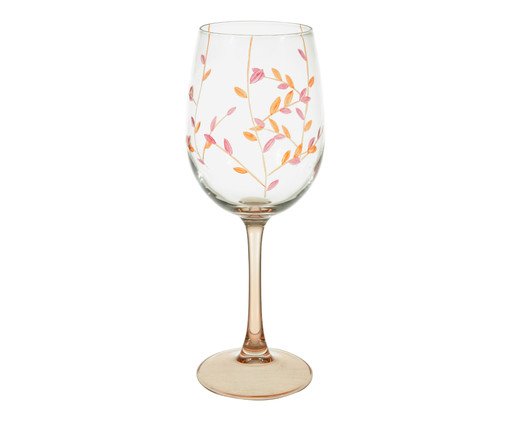 Taça Vinho Branco Folhas Laranja, Laranja | WestwingNow