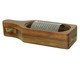 Ralador de Mesa com Recipiente Madeira Acacia Bege, Bege | WestwingNow