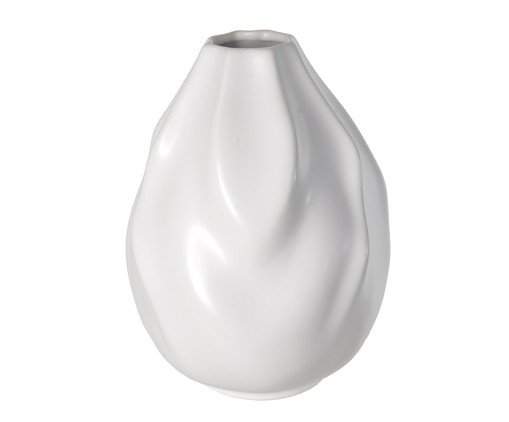 Vaso Karls em Porcelana Branco, Branco | WestwingNow