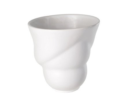 Vaso em Porcelana Branco | Westwing