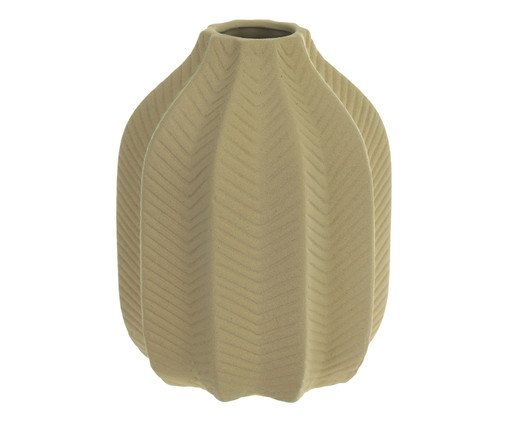 Vaso Decor em Porcelana Bege, Bege | WestwingNow