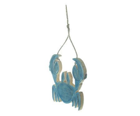 Escultura Decorativa Madeira Azul | Westwing