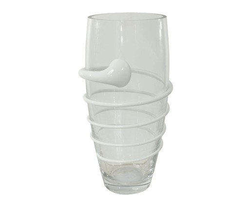 Vaso Mick Branco, Transparente | WestwingNow