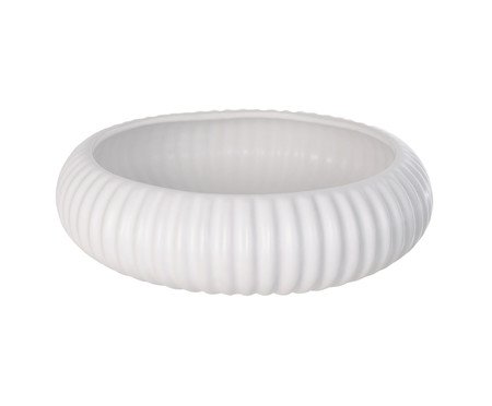 Centro de Mesa em Porcelana Off White | Westwing